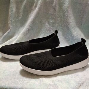 FitFlop ÜBERKNIT Slip-On Ballet Flat  Size 11